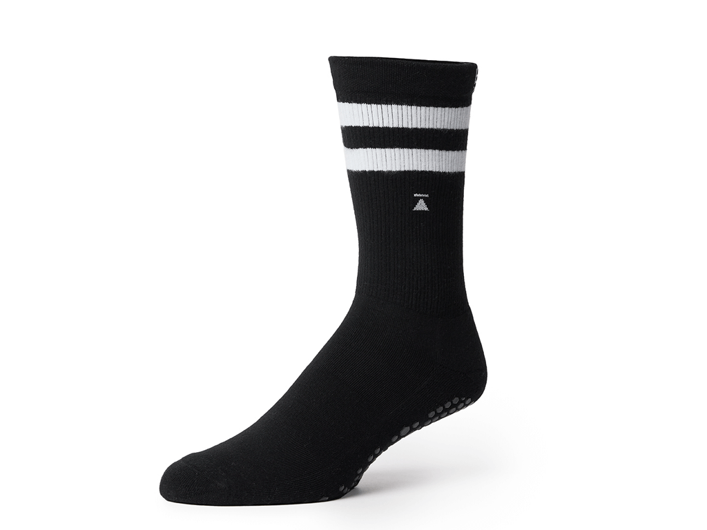 Base33 Crew Black White Stripe