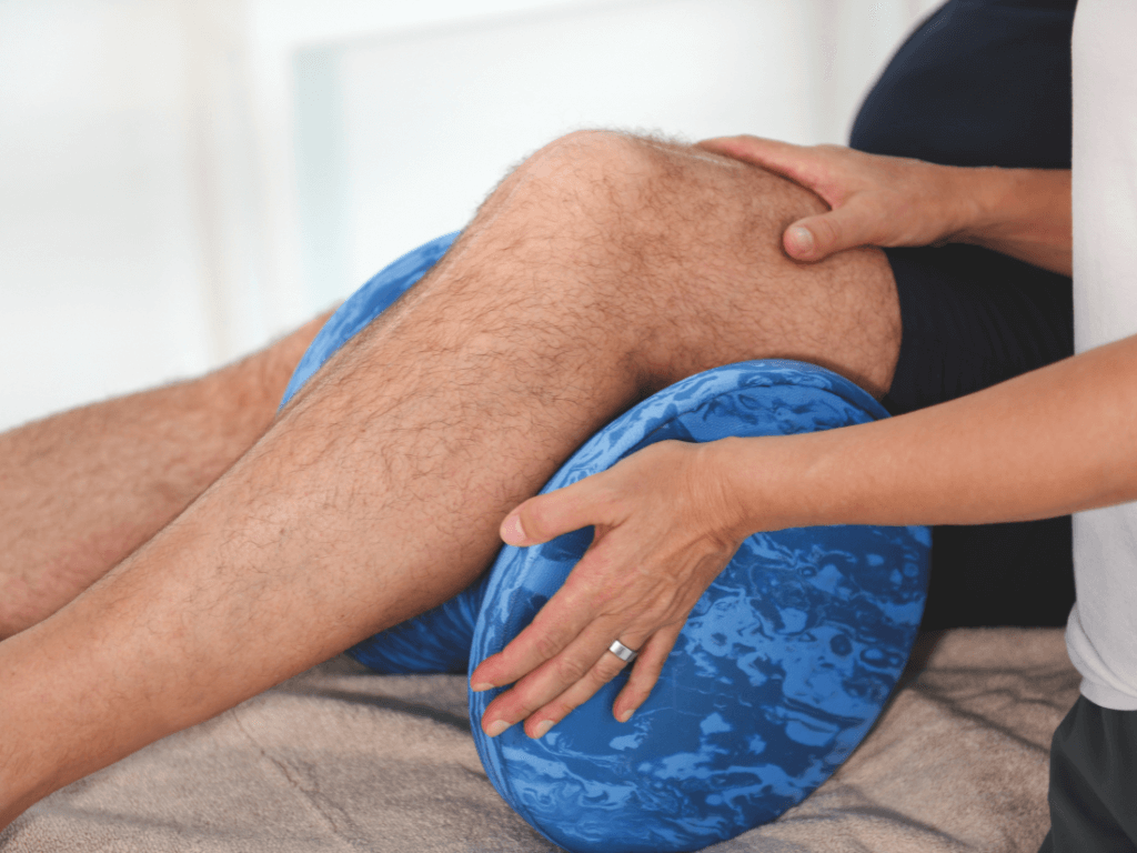 Knee Roller Anwendung