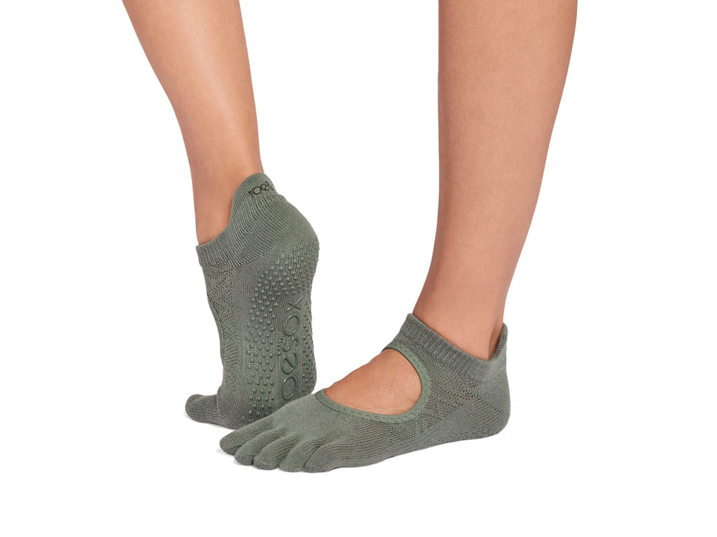 ToeSox Bellarina Full Toe Ivy Field