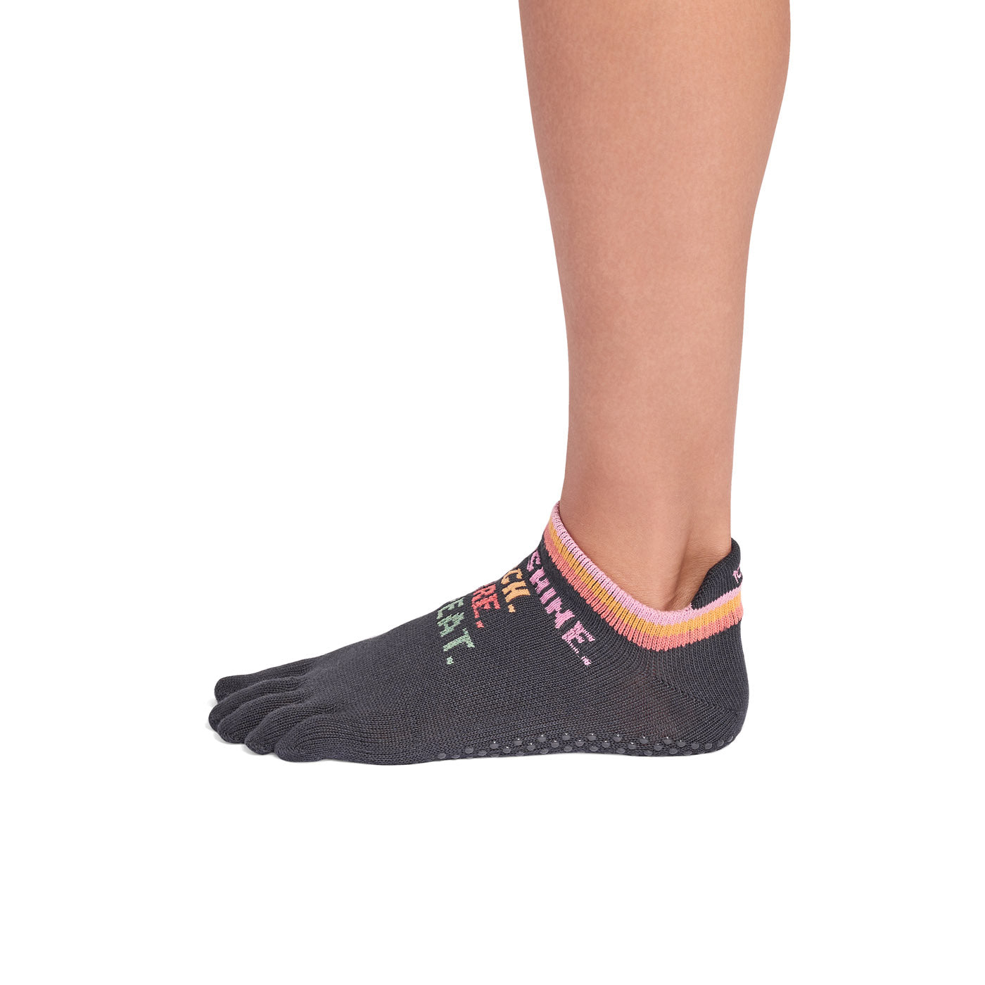 ToeSox Low Rise Full Toe Summer Sun Barre