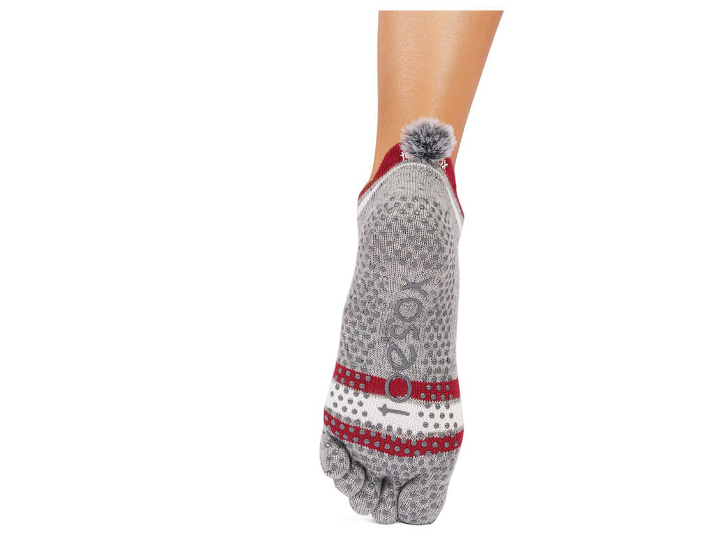 ToeSox Bellarina Full Toe Snowdrift