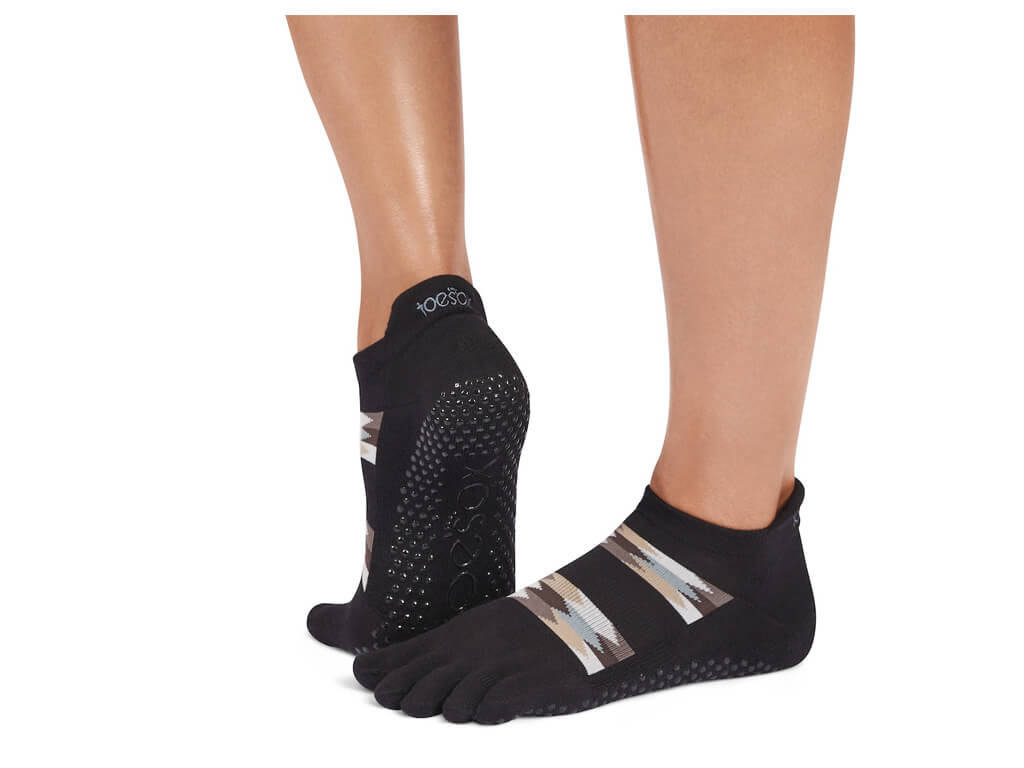 ToeSox Low Rise Full Toe Ultra Fine Knit Mirage