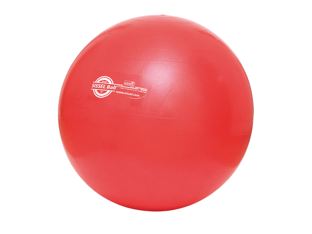 SISSEL Gymnastikball rot