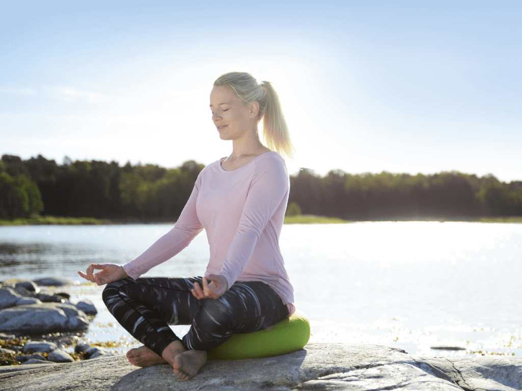 SISSEL Yoga Relax Cushion fresh green