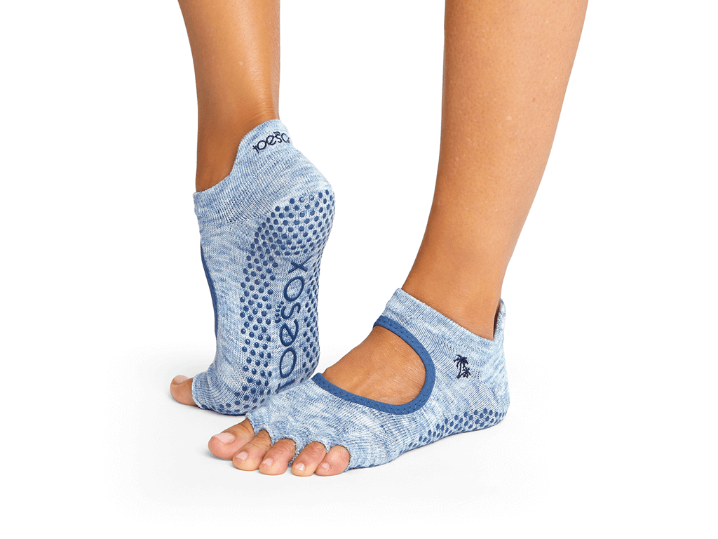 ToeSox Bellarina Half Toe Deep Sea