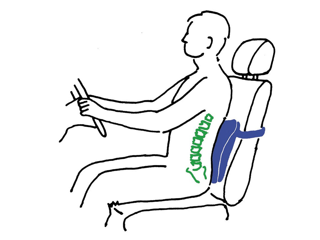 SISSEL Back Rückenstütze schwarz