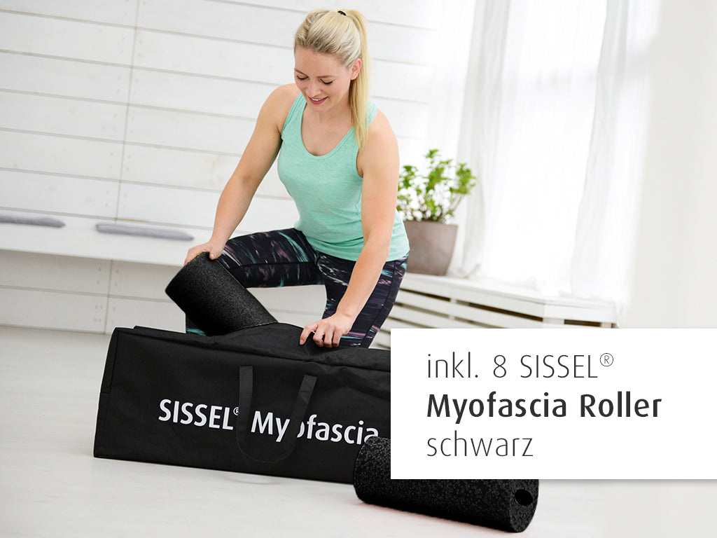 SISSEL® Myofascia Coach Bag inkl. 8 Myofascia Roller