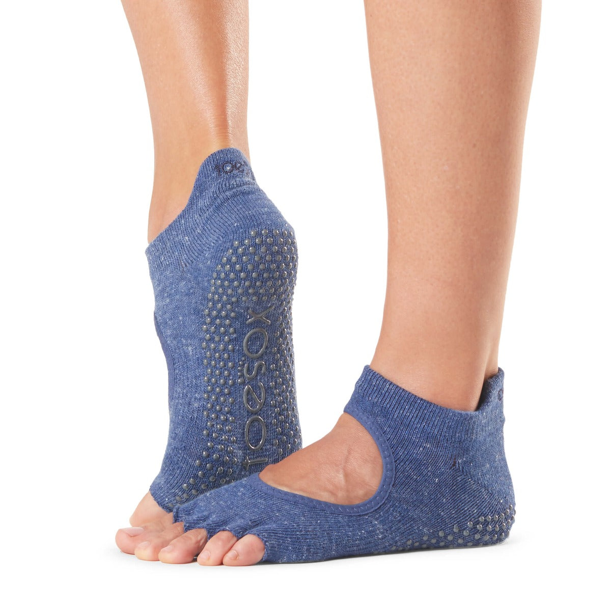 ToeSox Bellarina Half Toe Navy
