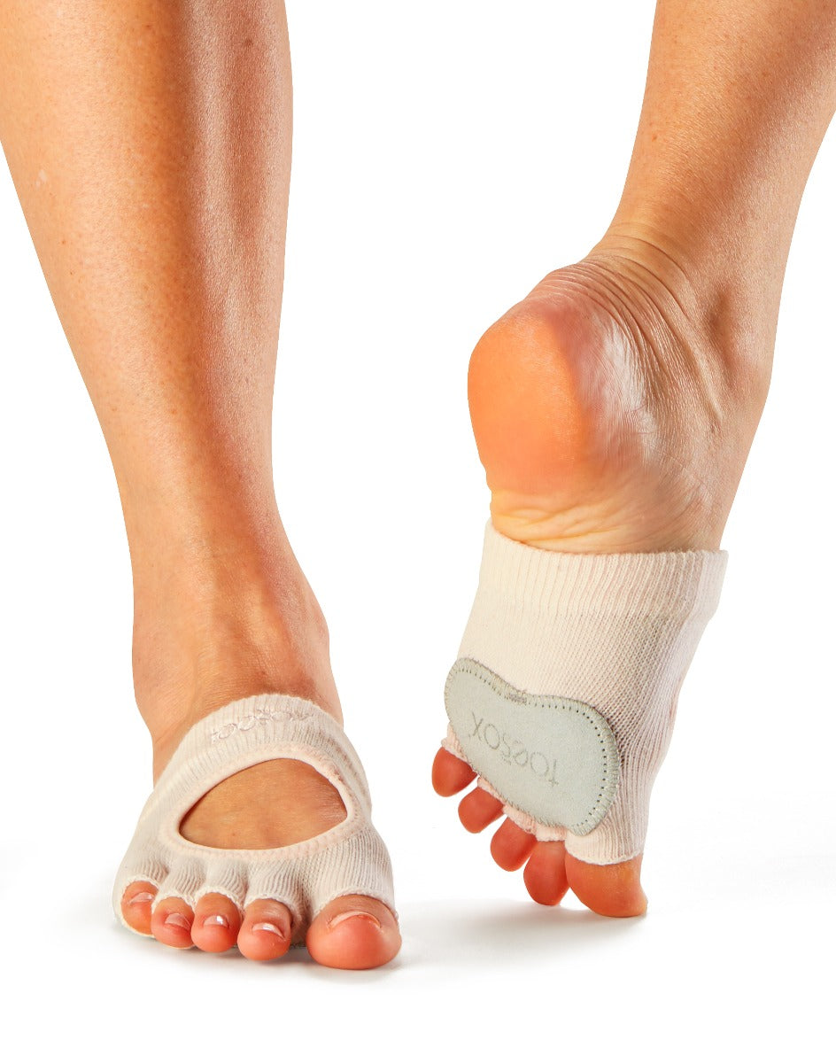 ToeSox Dance Releve Half Toe Sweet Pea