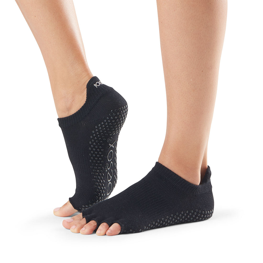 ToeSox Low Rise Black