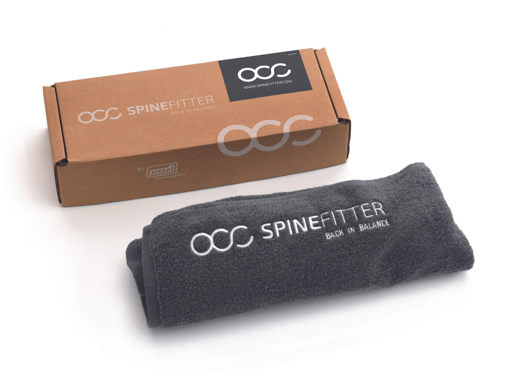 SPINEFITTER by SISSEL® Towel mit Verpackung