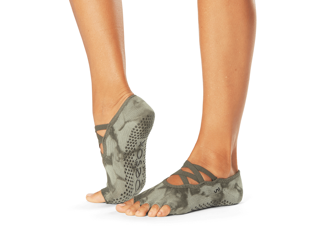 ToeSox Elle Half Toe Cactus Tie Dye