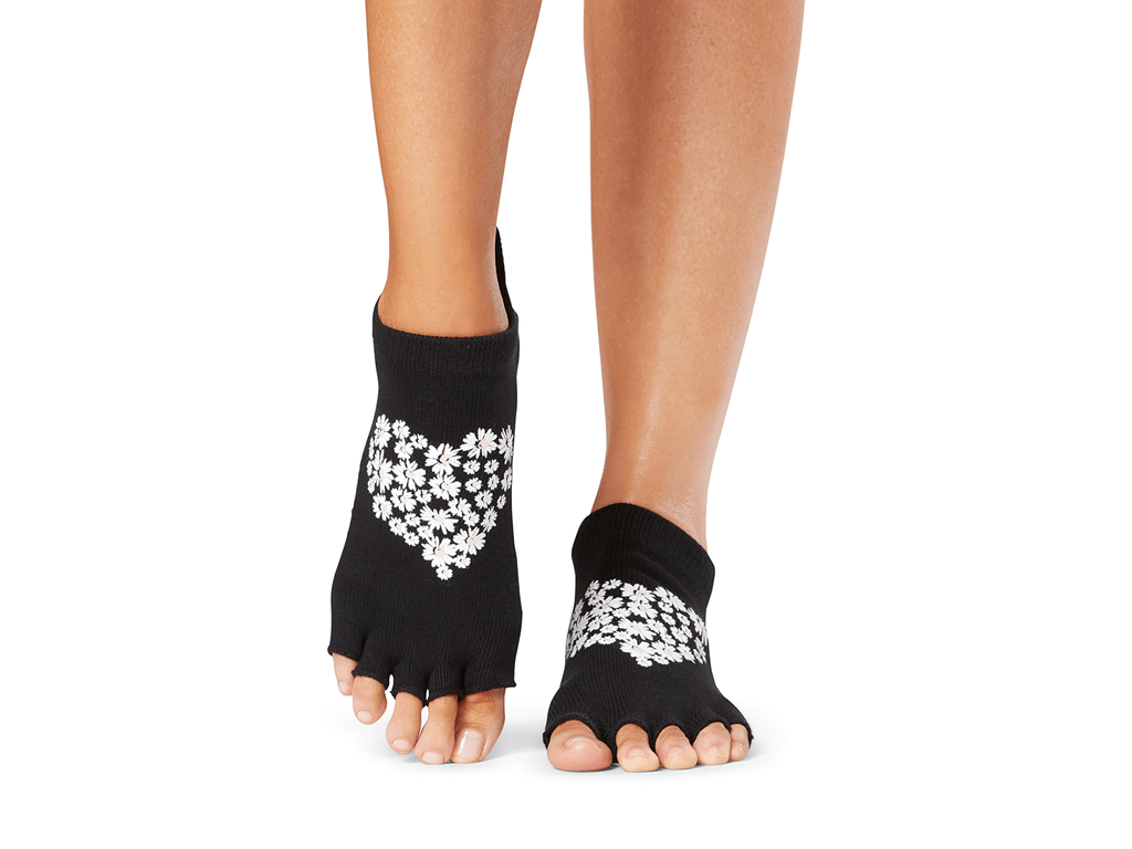 ToeSox Low Rise Half Toe Blooming Love