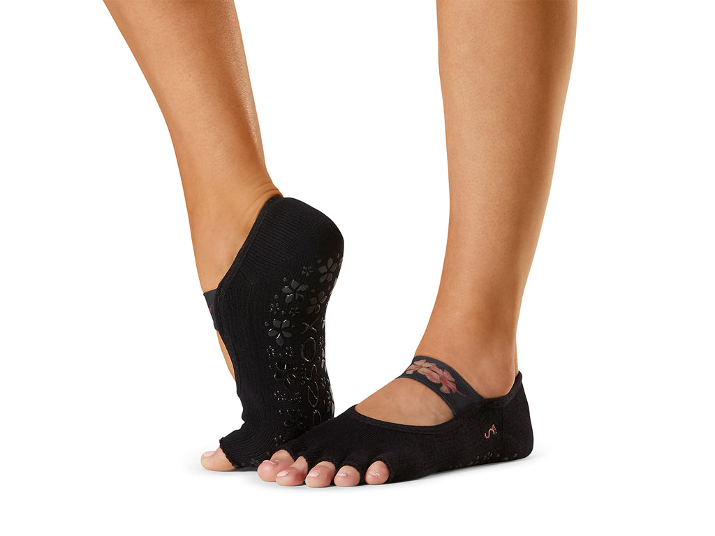 ToeSox Mia Half Toe Hibiscus Dreams