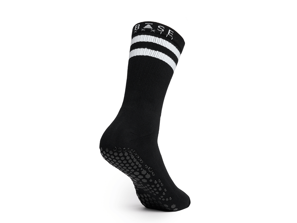 Base33 Crew Black White Stripe