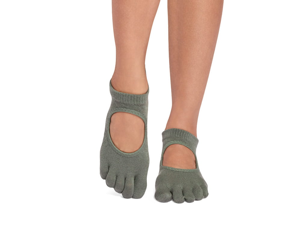 ToeSox Bellarina Full Toe Ivy Field