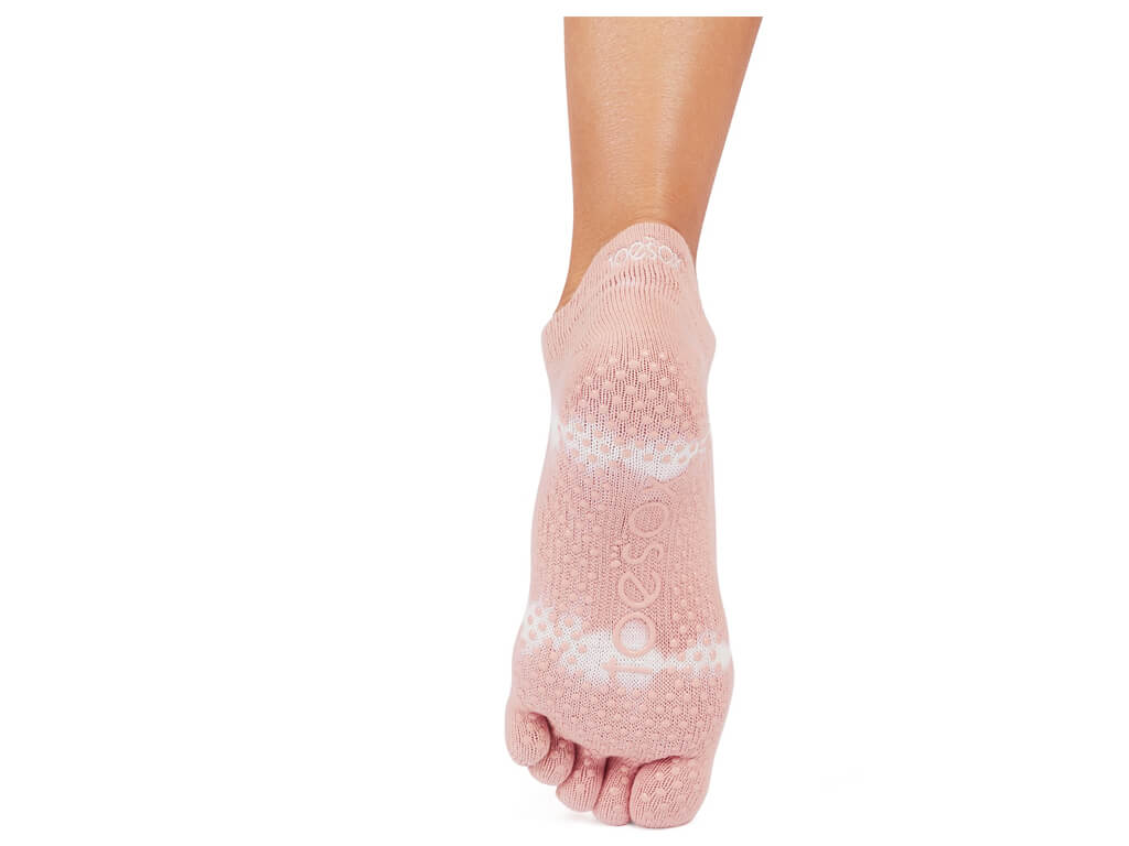 ToeSox Bellarina Full Toe Petal Tie Dye Stripe