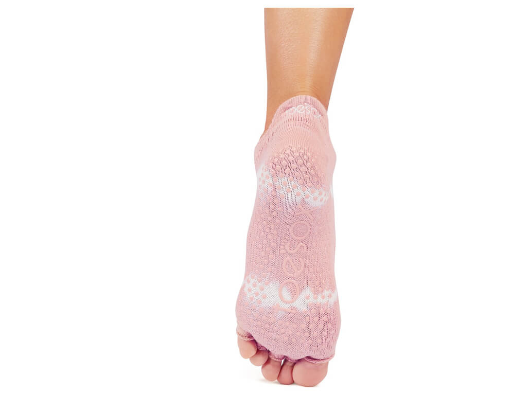 ToeSox Bellarina Half Toe Petal Tie Dye Stripe