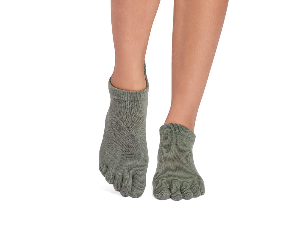 ToeSox Low Rise Full Toe Ivy Field