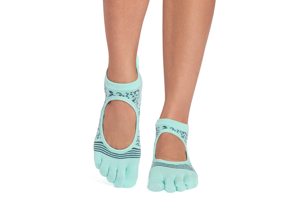 ToeSox Bellarina Full Toe Tec Aquamarine