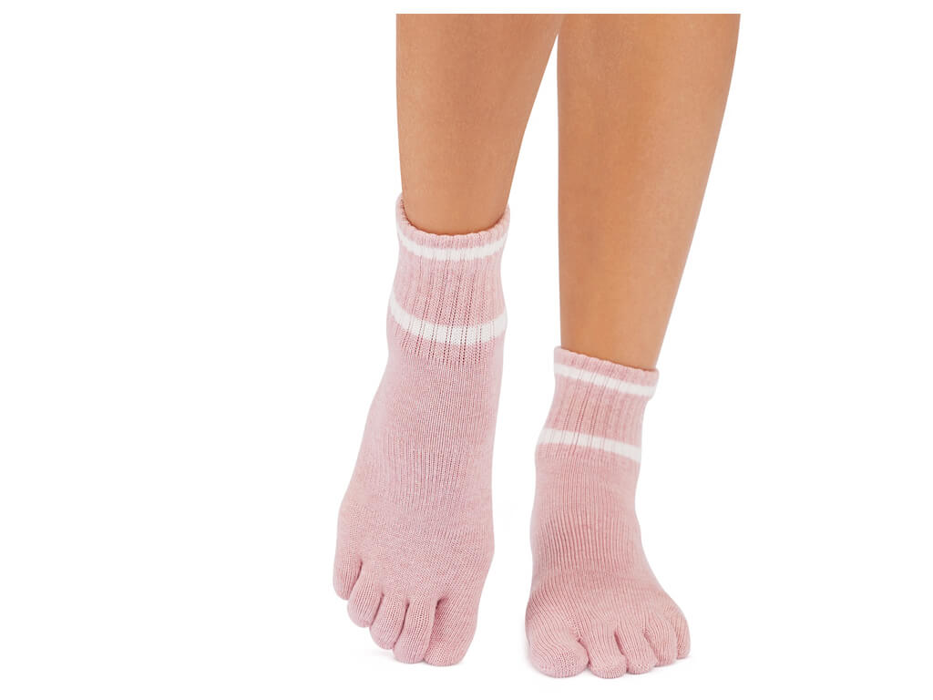 ToeSox Melody Full Toe Camellia Heather