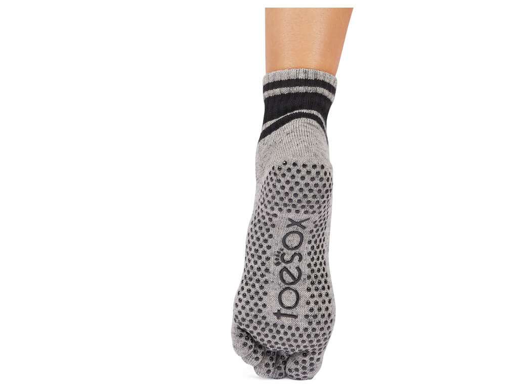 ToeSox Melody Full Toe Grey Speckle