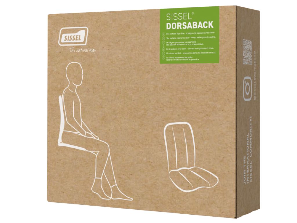 Verpackung DorsaBack braun