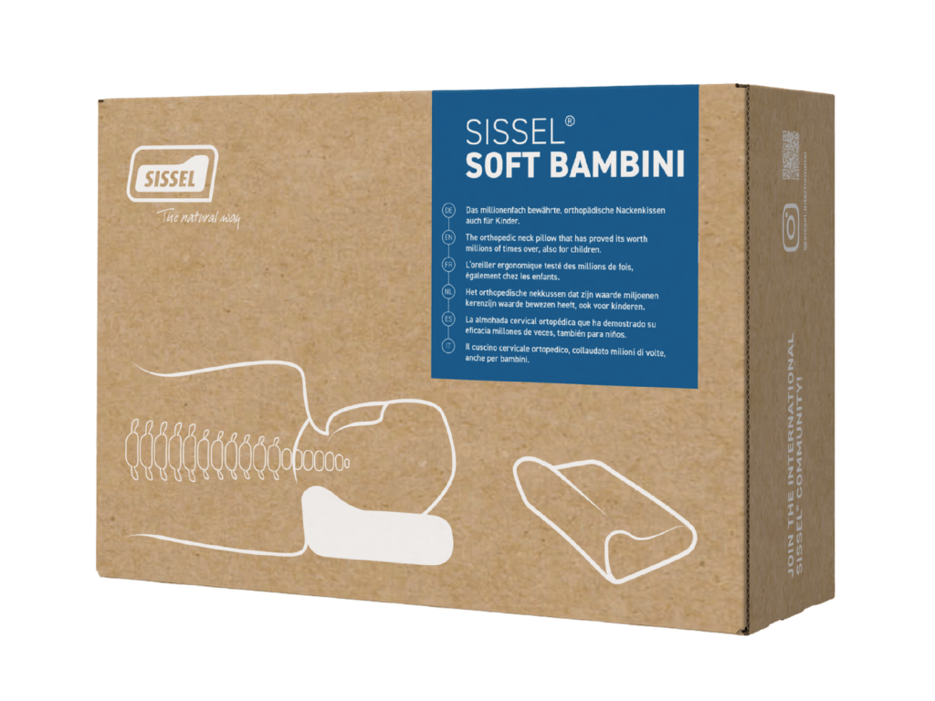 Verpackung Nackenkissen Bambini