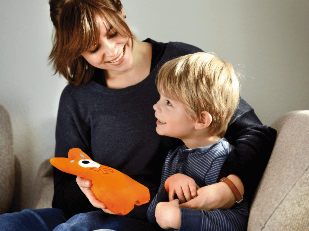 SISSEL BALU Kirschkernkissen - orange