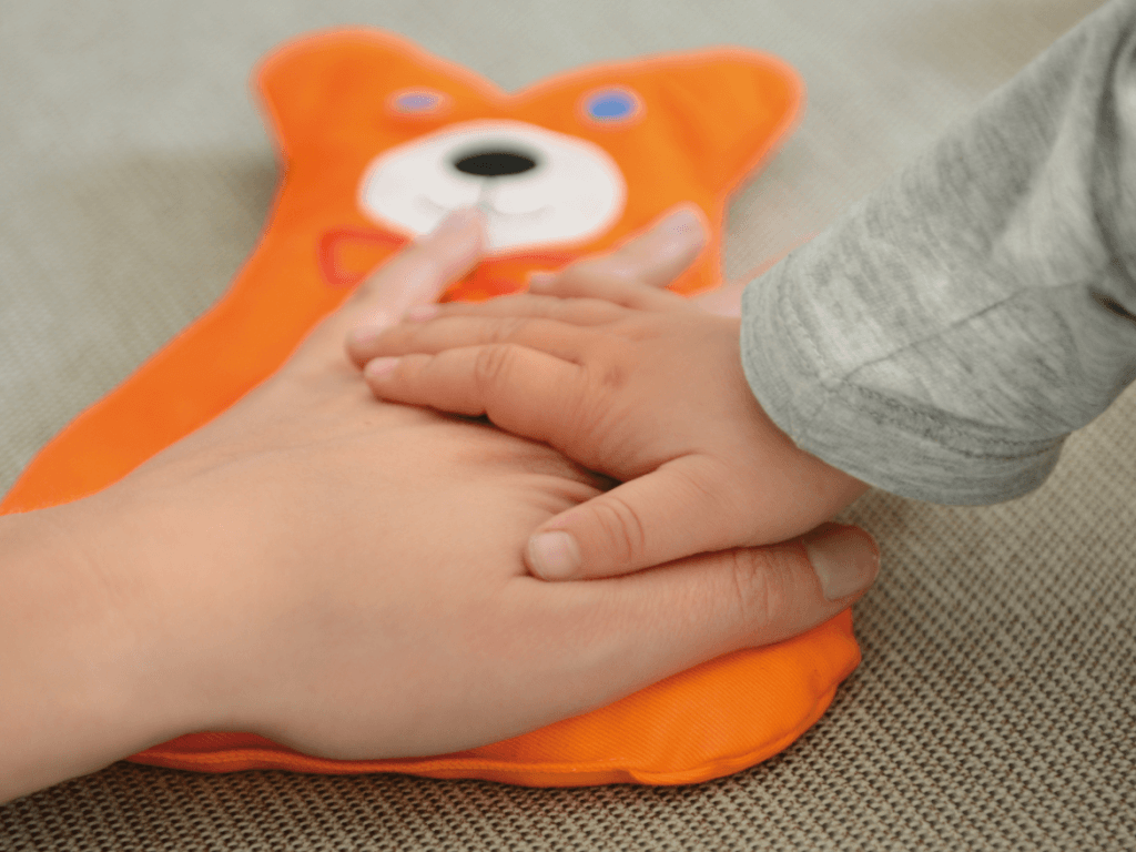 SISSEL BALU Kirschkernkissen - orange