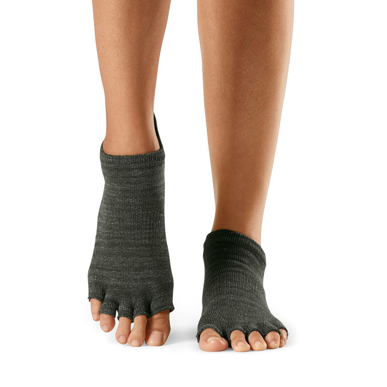 ToeSox Low Rise Half Toe Jade