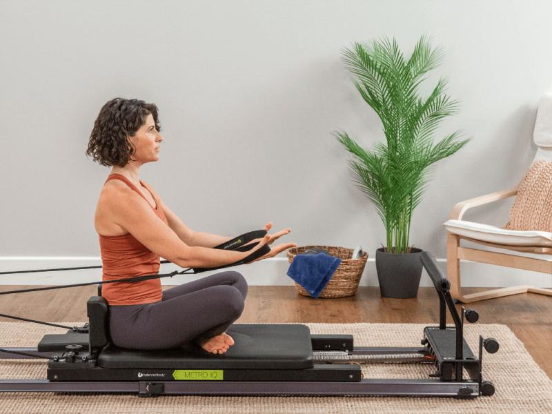 Metro IQ Reformer mit library Wheels