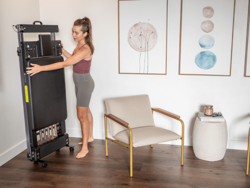 Metro IQ Reformer mit library Wheels