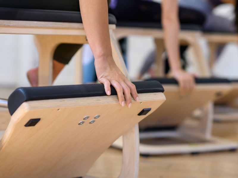 Pilates EXO Chair mit Single Pedal