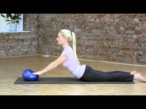 SISSEL Pilates Soft-Ball blau