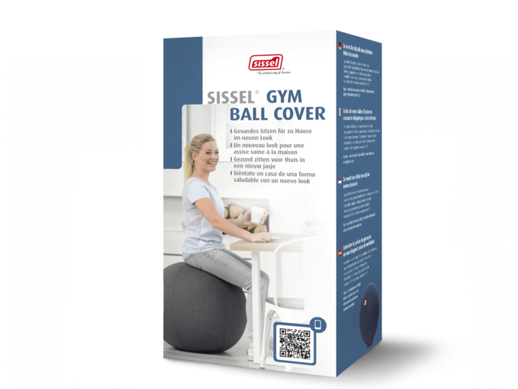 SISSEL Gym Ball Cover grau