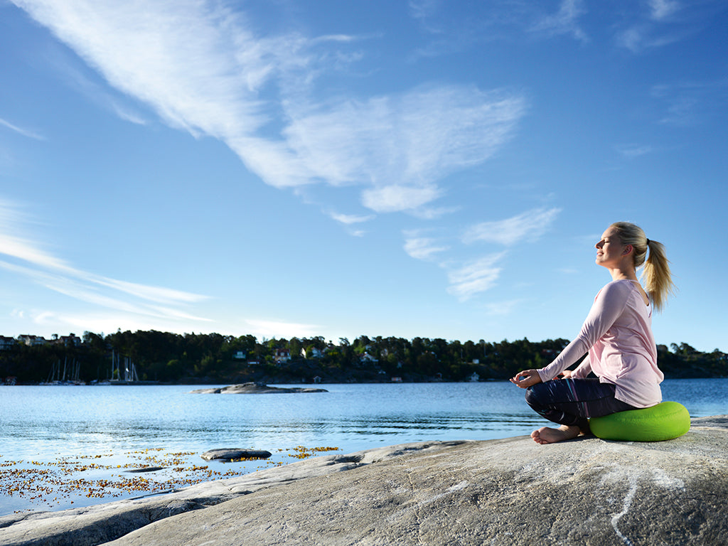 SISSEL Yoga Relax Cushion fresh green