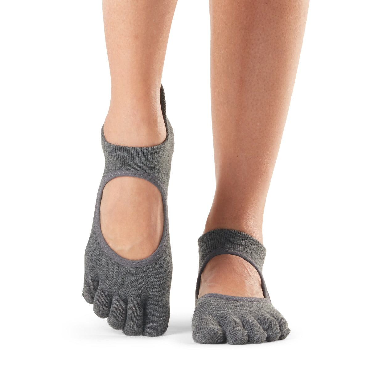 ToeSox Bellarina Charcoal Grey