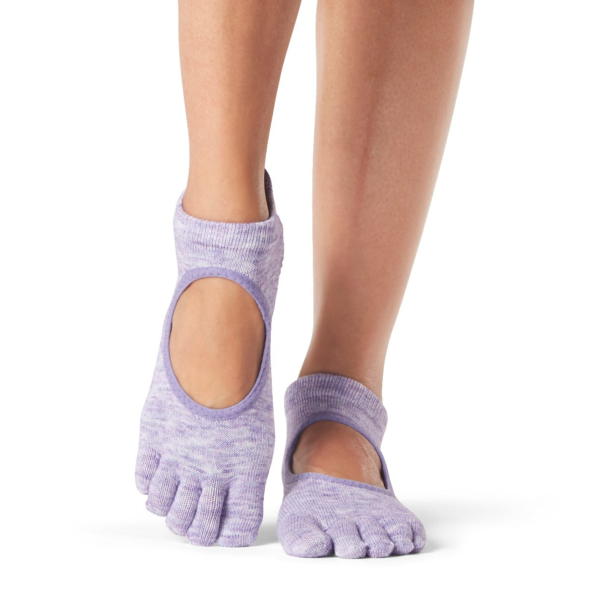ToeSox Bellarina Heather Purple