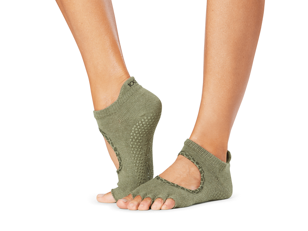 ToeSox Bellarina Half Toe Happy