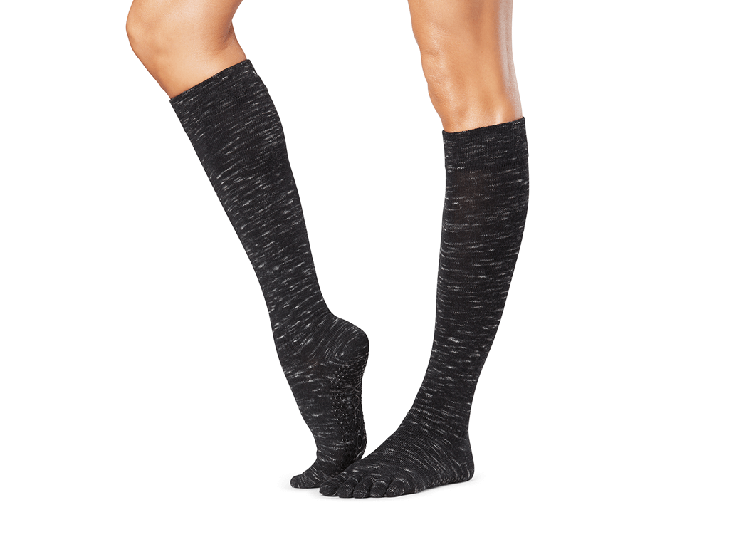 Scrunch Full Toe Knee high blackspace